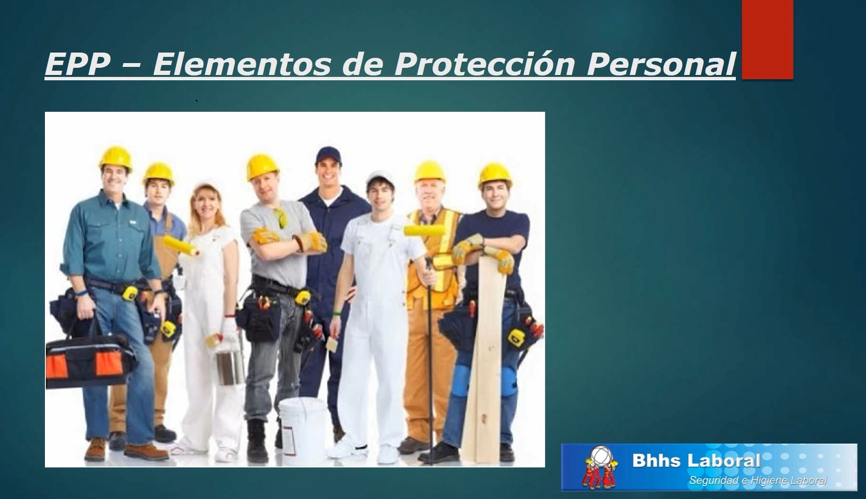 Elementos de Protección personal – EPP